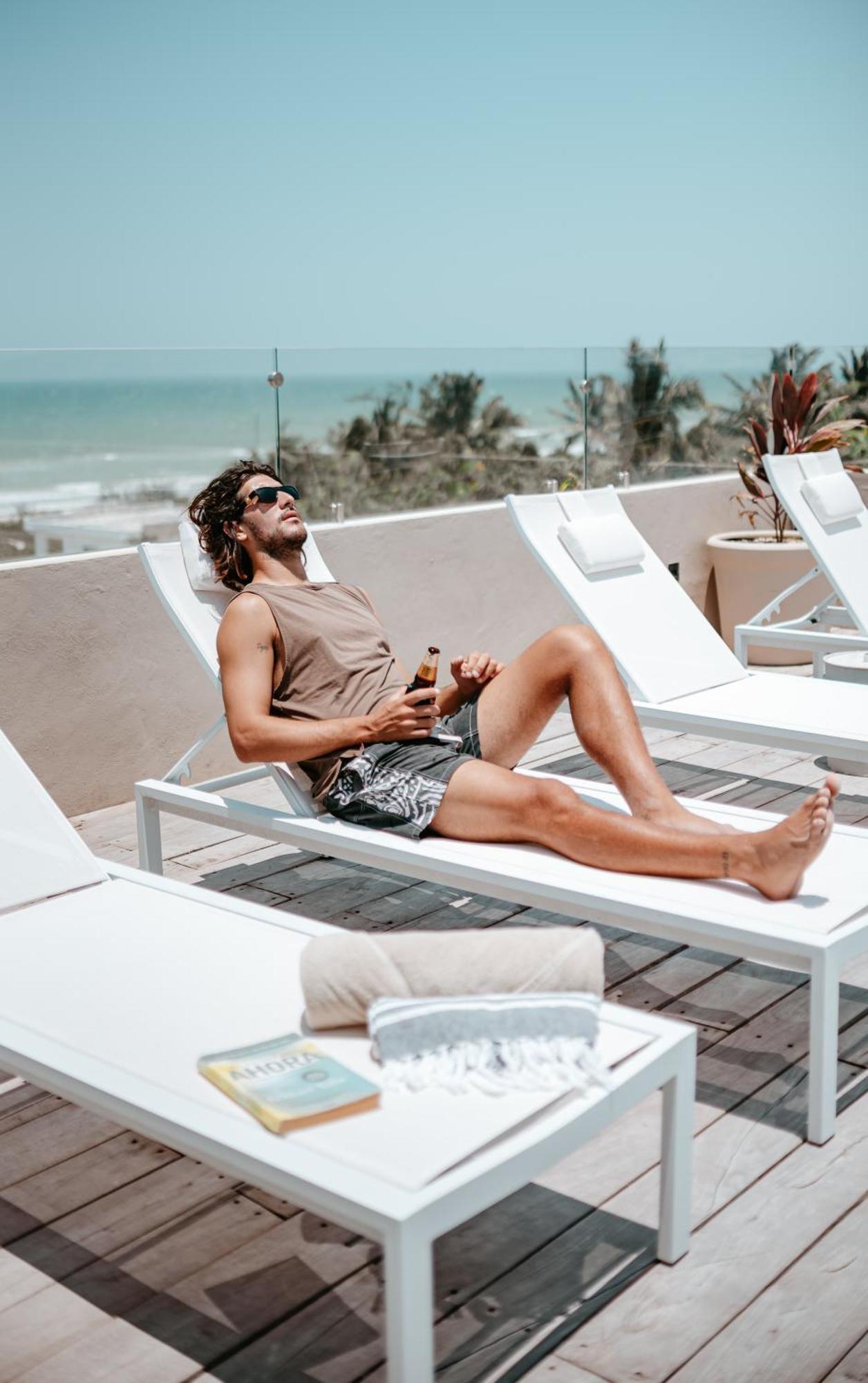 Dos Mares Barefoot Hotel El Cuyo Buitenkant foto