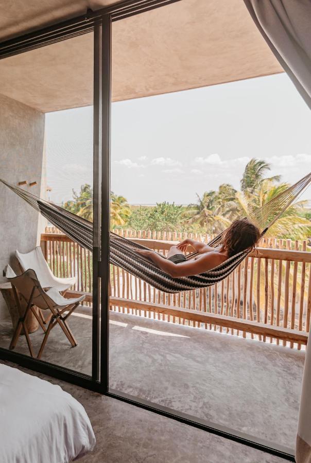 Dos Mares Barefoot Hotel El Cuyo Buitenkant foto