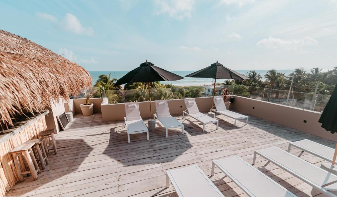 Dos Mares Barefoot Hotel El Cuyo Buitenkant foto