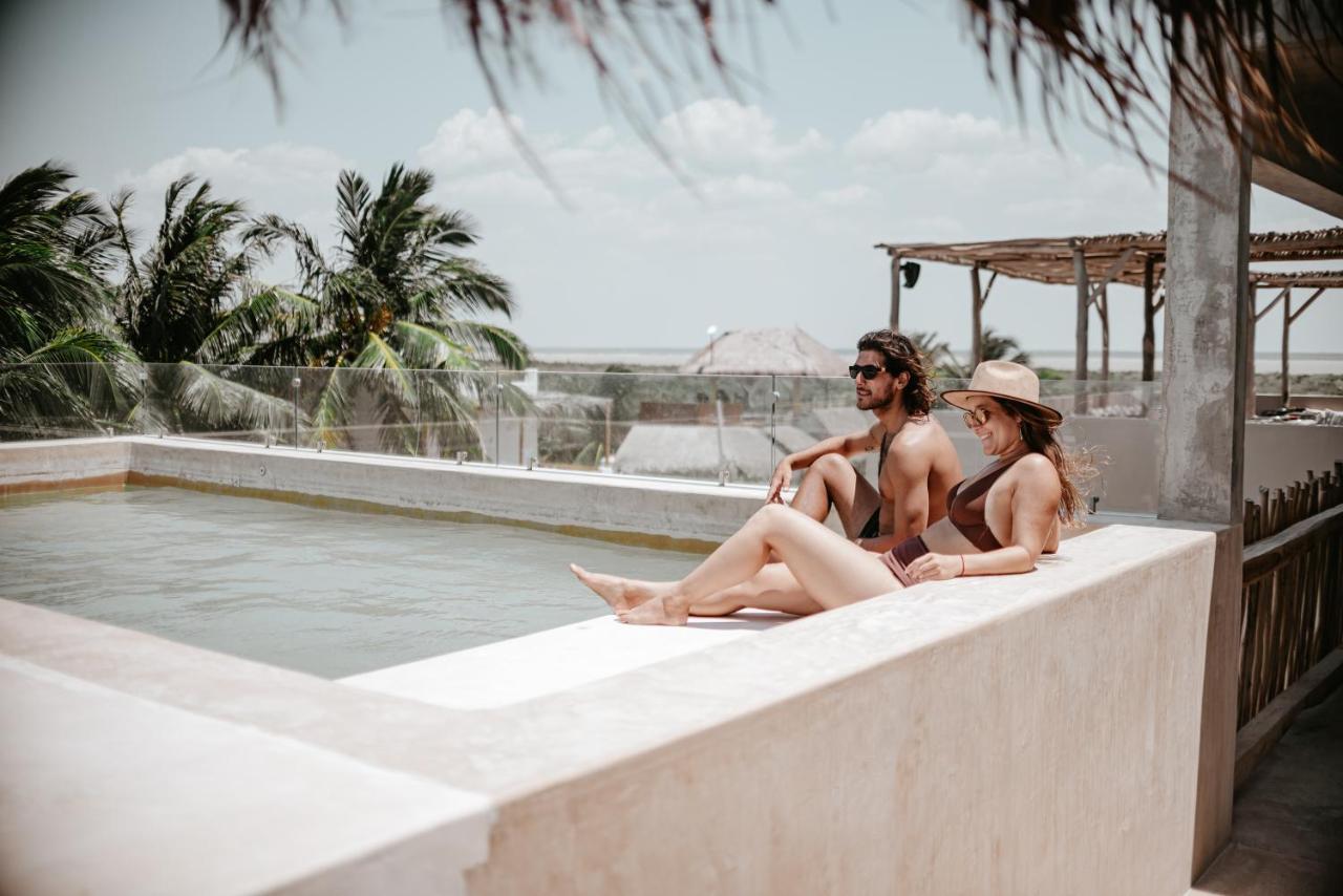 Dos Mares Barefoot Hotel El Cuyo Buitenkant foto